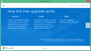Window 10 free upgrade