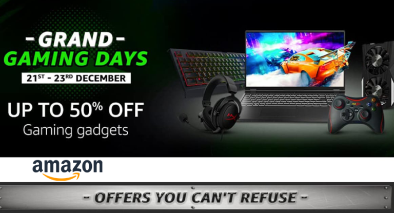 Amazon Grand Gaming Days Sell