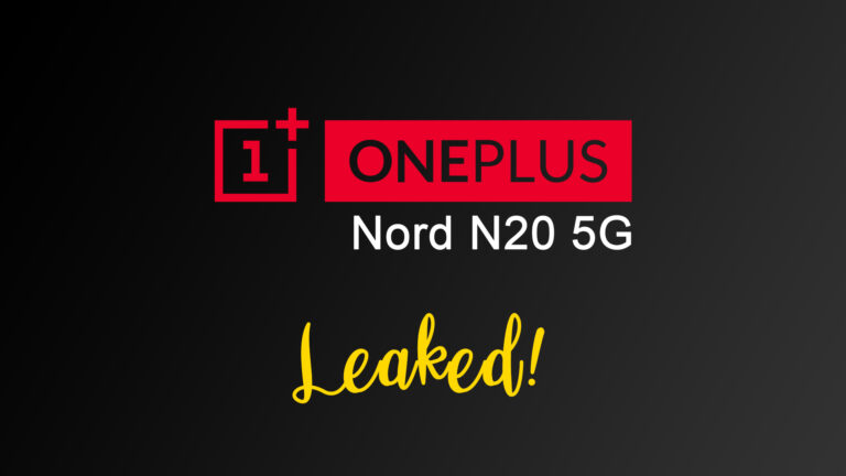 OnePlus Nord N20 5G Design and Specifications