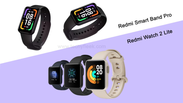 Redmi is going to launch two new smartwatches Redmi Smart Band Pro and Redmi Watch 2 Lite