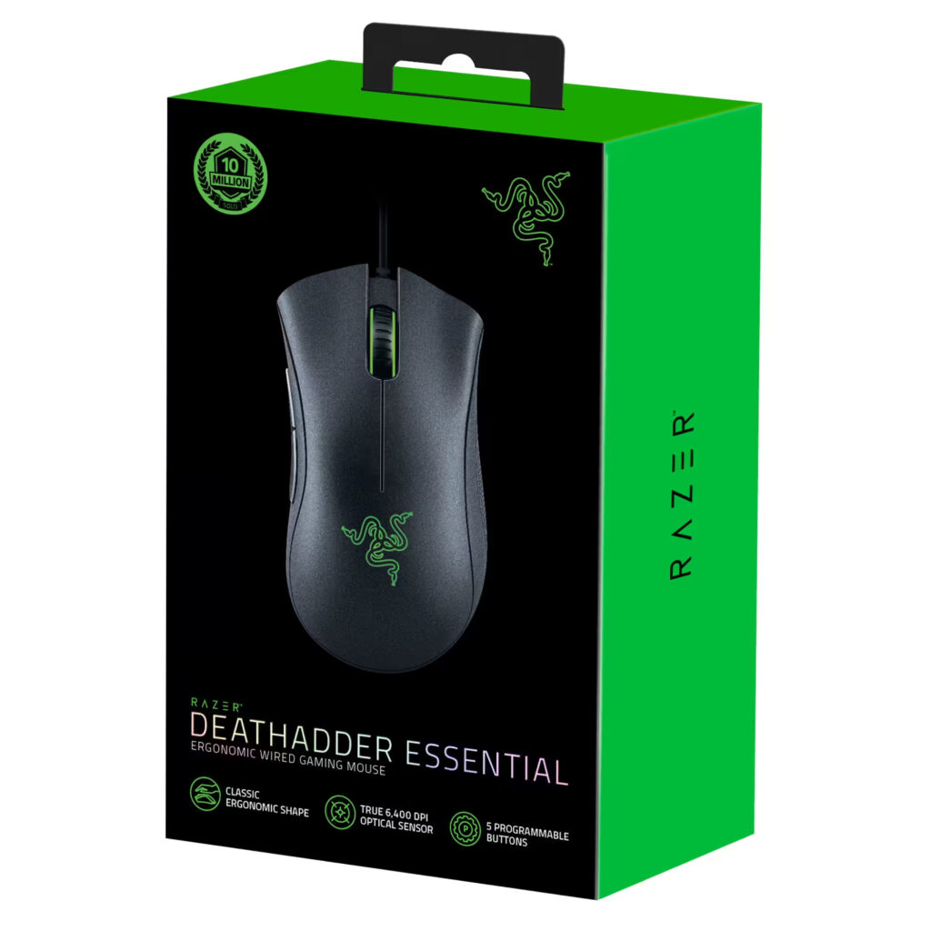 Razer DeathAdder Essential Wired Gaming Mouse