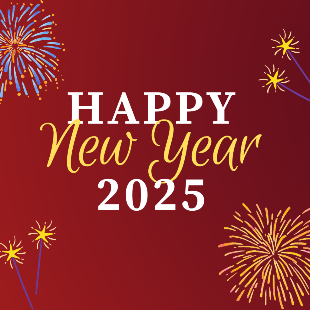 Happy New Year Wishes in English 2025 Images