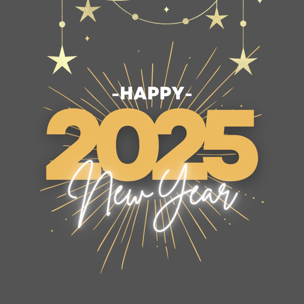 Happy New Year Wishes in English 2025 Images