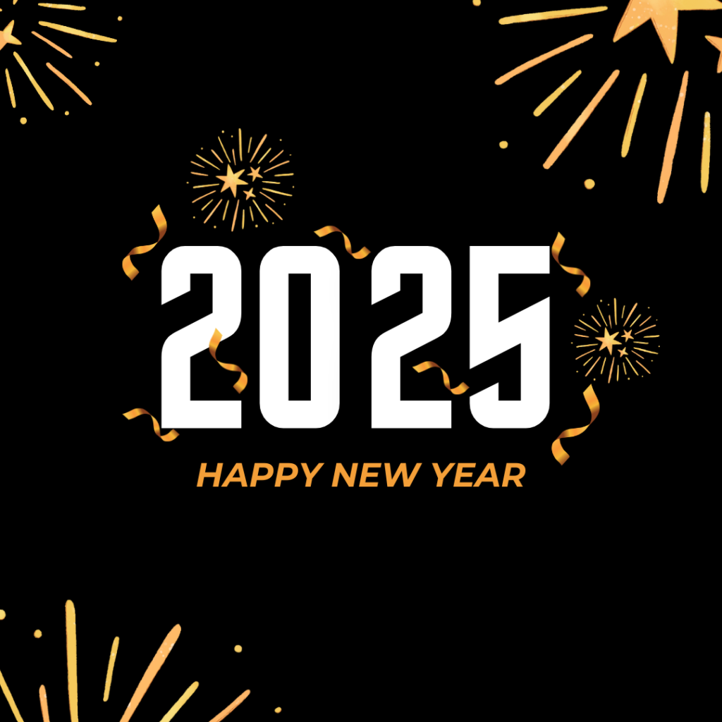 Happy New Year Wishes in English 2025 Images