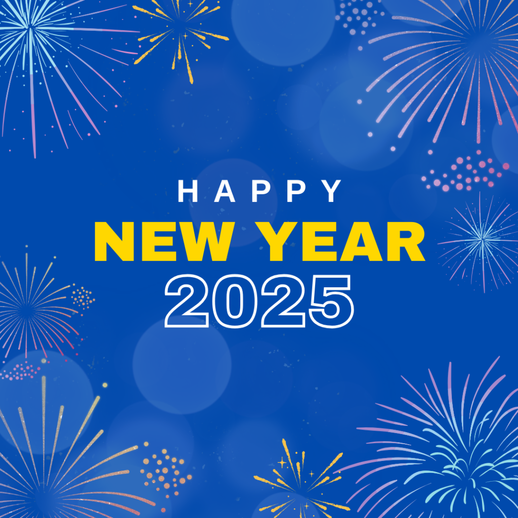 Happy New Year Wishes in English 2025 Images